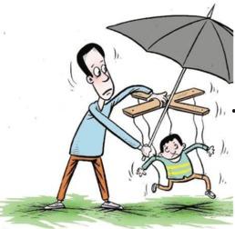 带孩子吃瓜群众